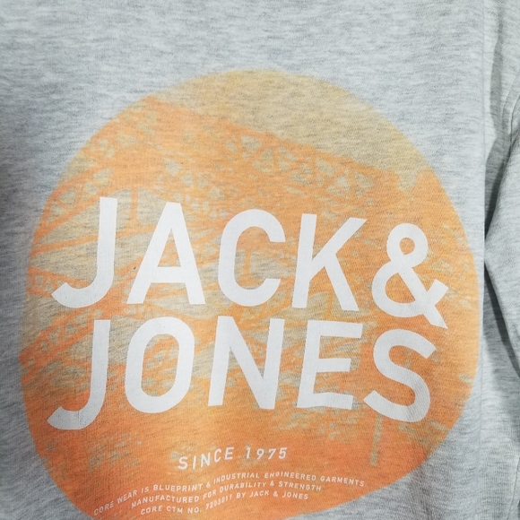 MENS CORE JACK & JONES MEDIUM CREW NECK SWEATER - Picture 3 of 4